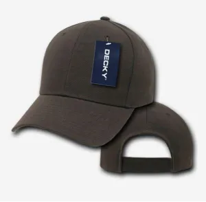 1 Dozen Decky Plain Pro Baseball Curved Bill Acrylic Hats Caps Wholesale