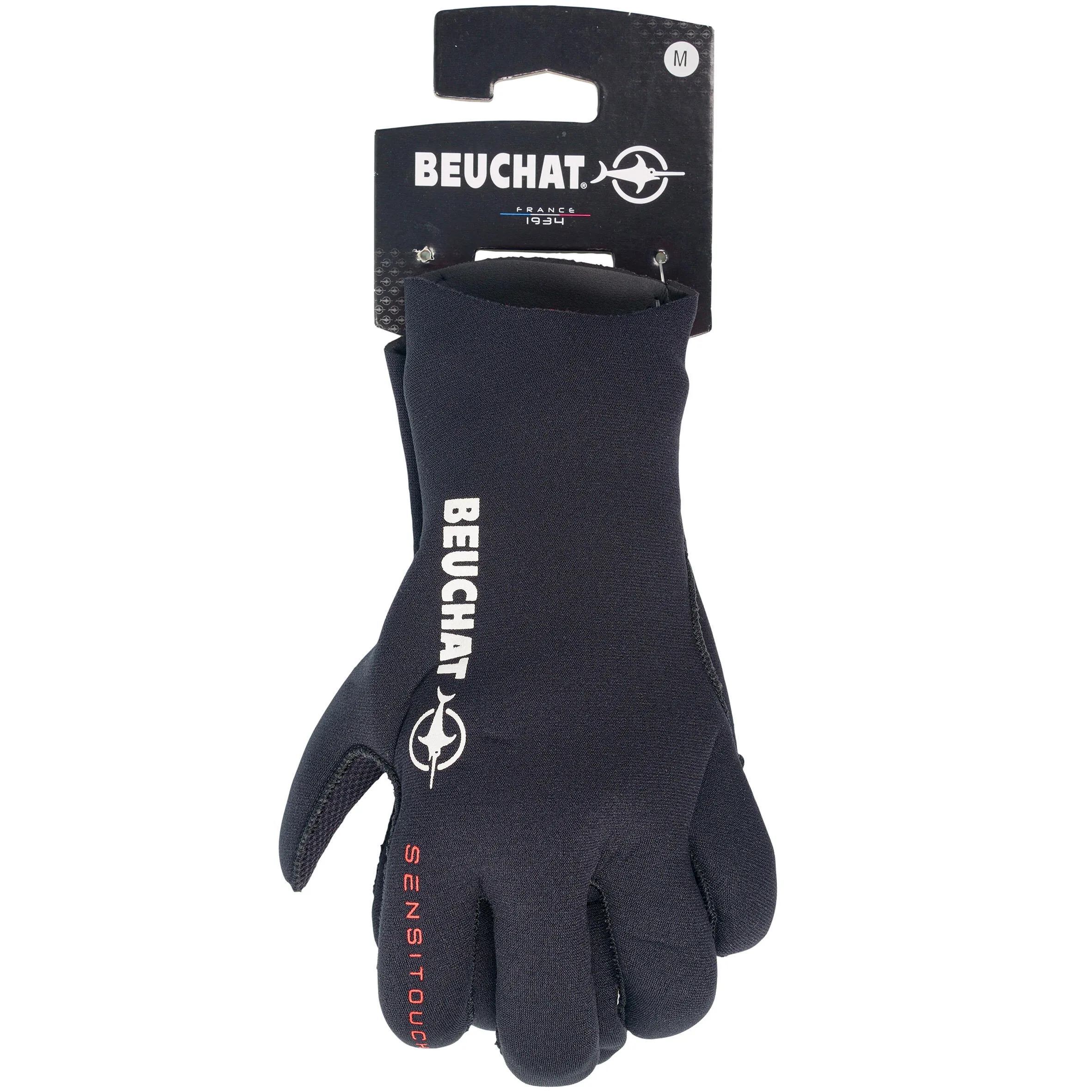 Beuchat diving gloves neoprene 3 mm Sirocco Sport smooth inside