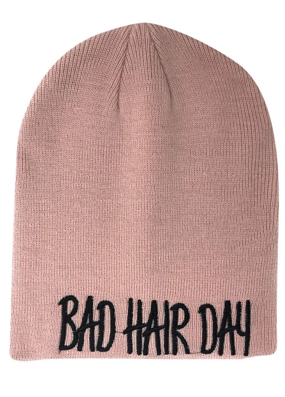 Casaba Warm Winter Beanies Bad Hair Day Embroidery Toboggan Caps Hats Men Women