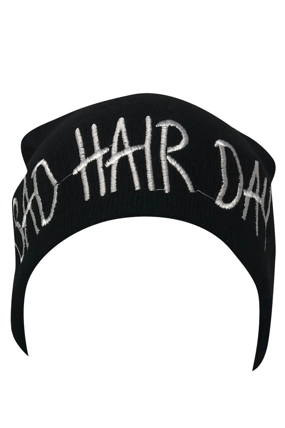 Casaba Warm Winter Beanies Bad Hair Day Embroidery Toboggan Caps Hats Men Women