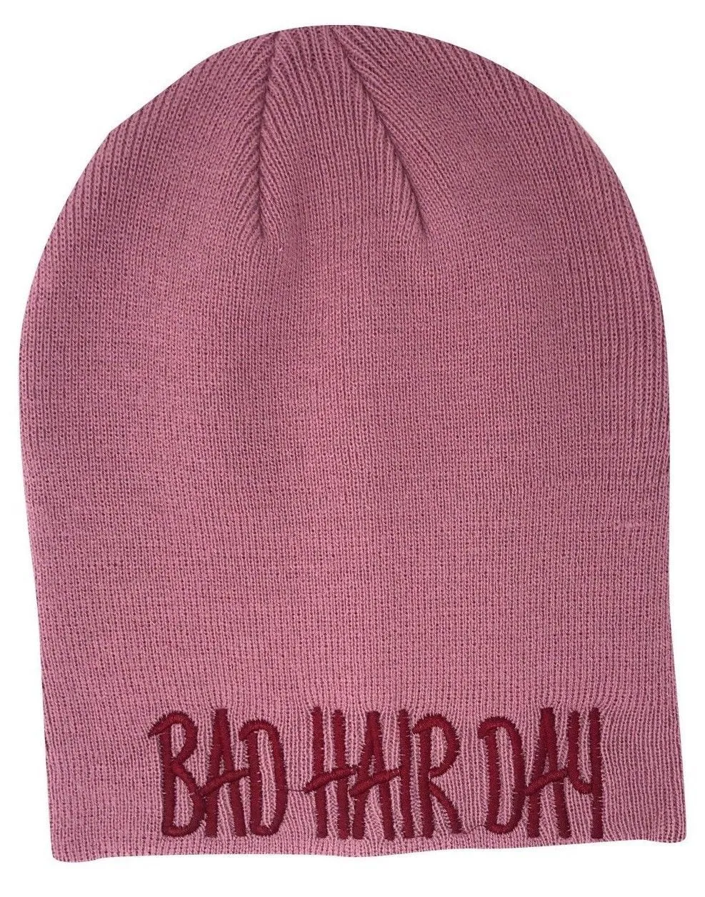 Casaba Warm Winter Beanies Bad Hair Day Embroidery Toboggan Caps Hats Men Women