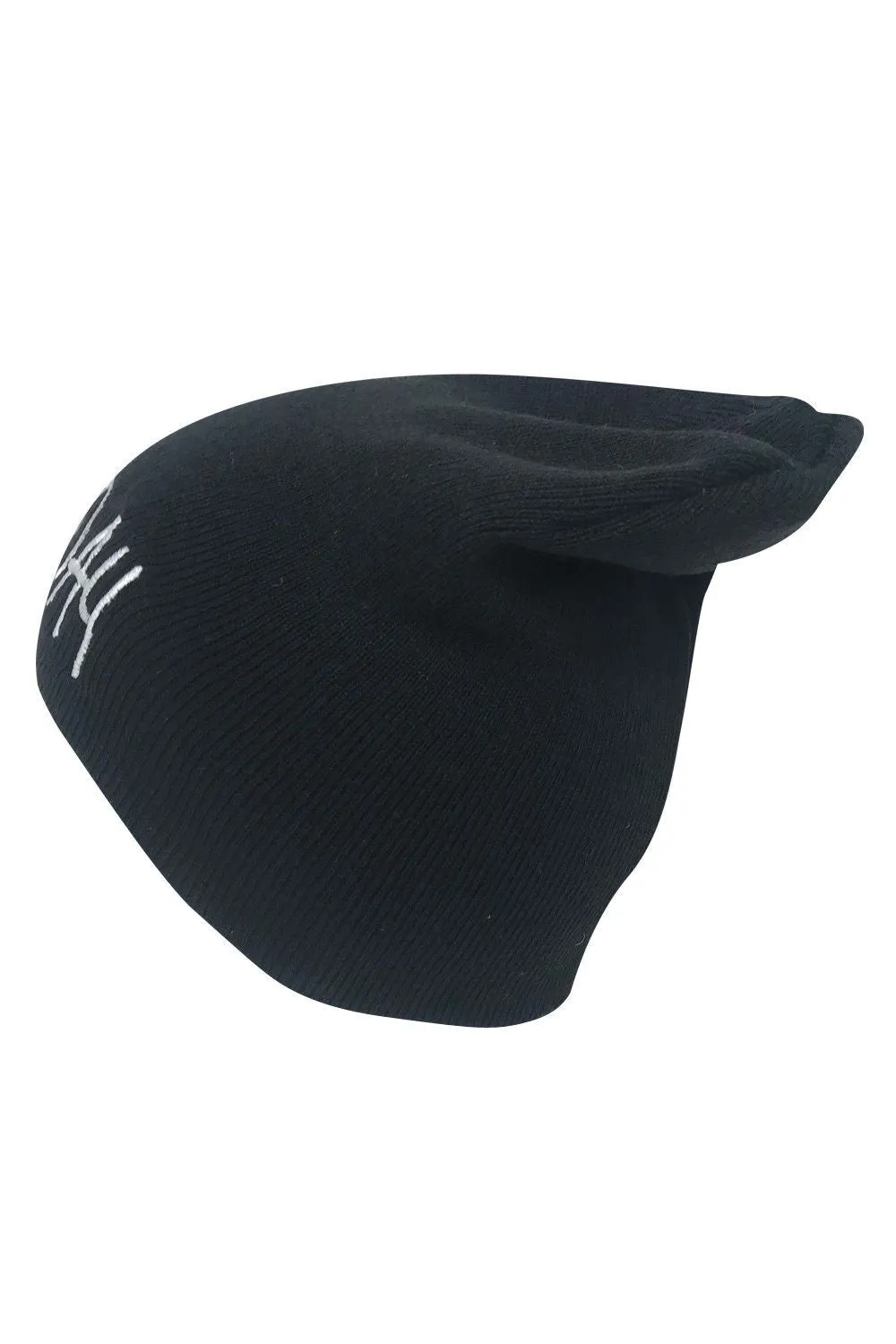 Casaba Warm Winter Beanies Bad Hair Day Embroidery Toboggan Caps Hats Men Women