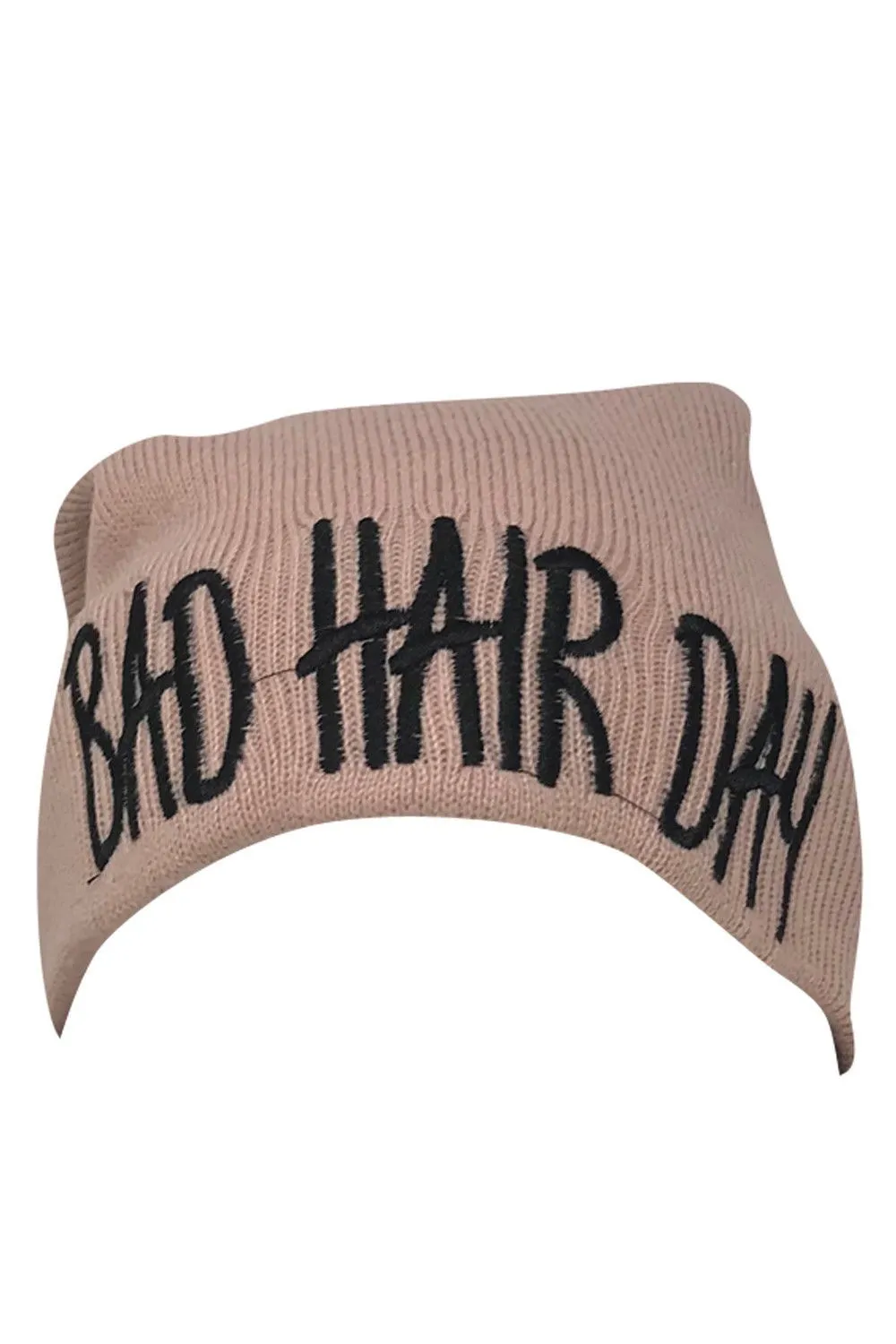 Casaba Warm Winter Beanies Bad Hair Day Embroidery Toboggan Caps Hats Men Women
