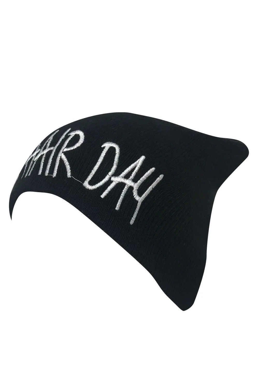 Casaba Warm Winter Beanies Bad Hair Day Embroidery Toboggan Caps Hats Men Women