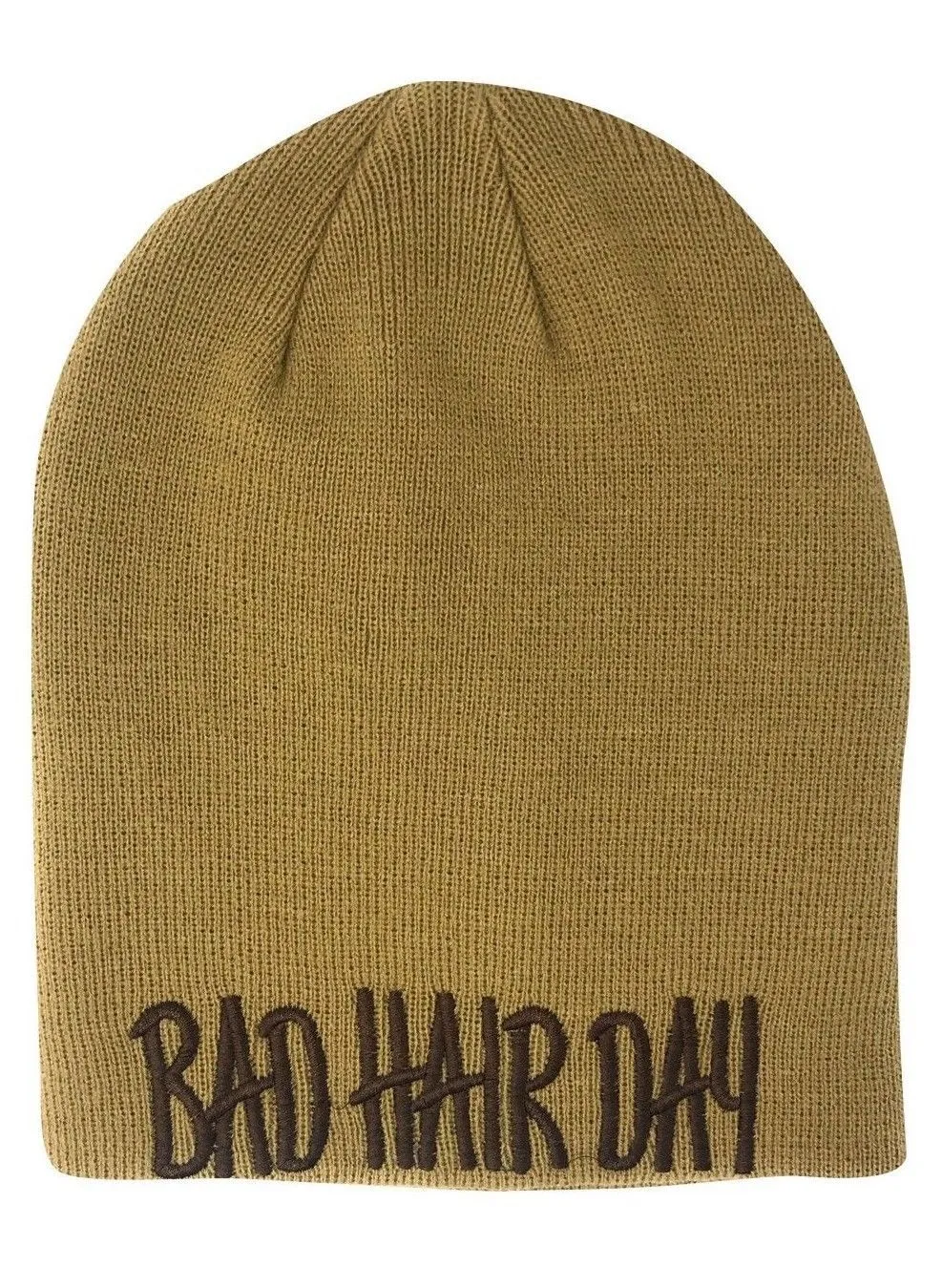 Casaba Warm Winter Beanies Bad Hair Day Embroidery Toboggan Caps Hats Men Women