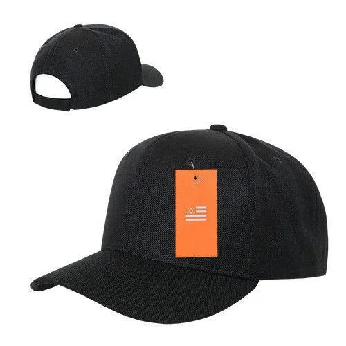 Decky Tearaway Acrylic Curve Bill Baseball Curved Bill Caps Hats Unisex