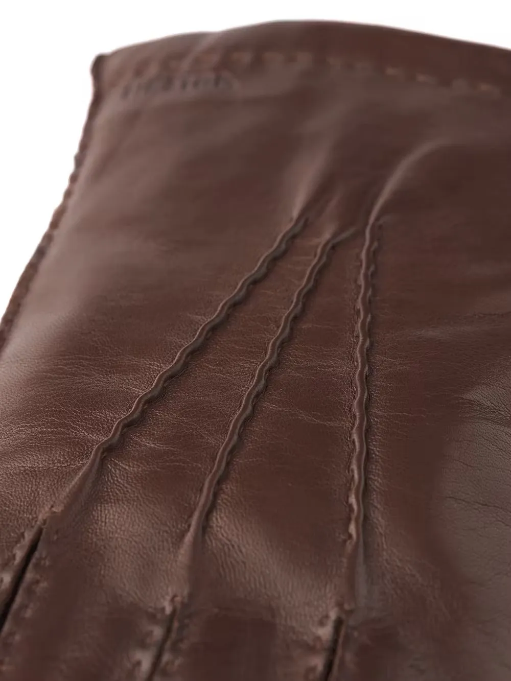 Edward Chestnut Leather Gloves