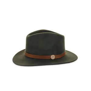 Felt Fedora - Olive