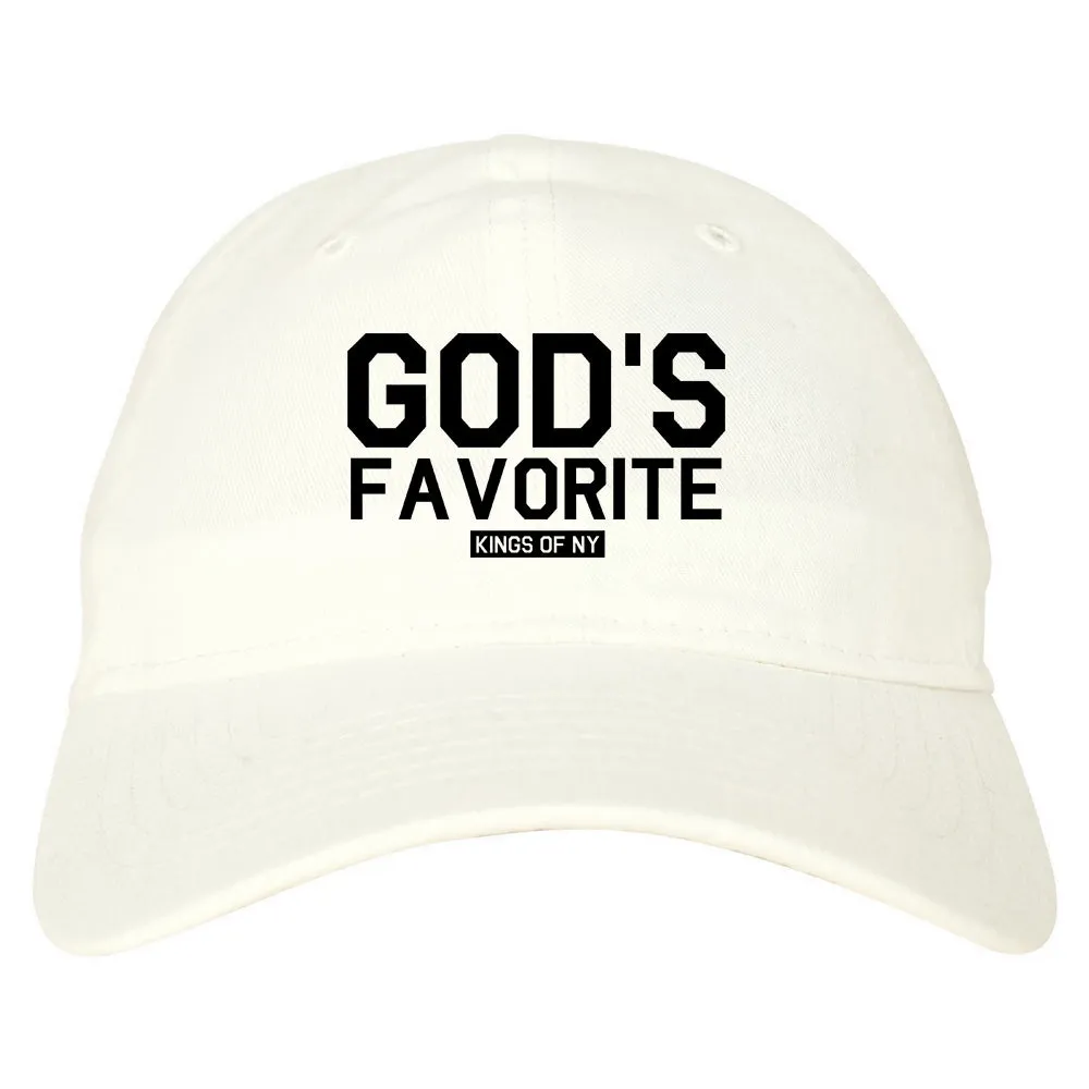 God's Favorite Kings Of NY Mens Dad Hat Baseball Cap