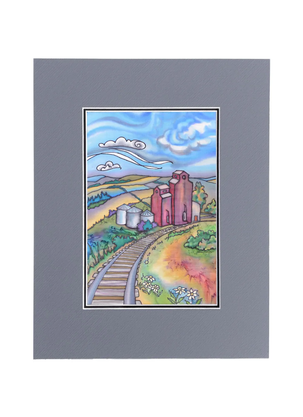Grain Elevator Print II | 11"x14"