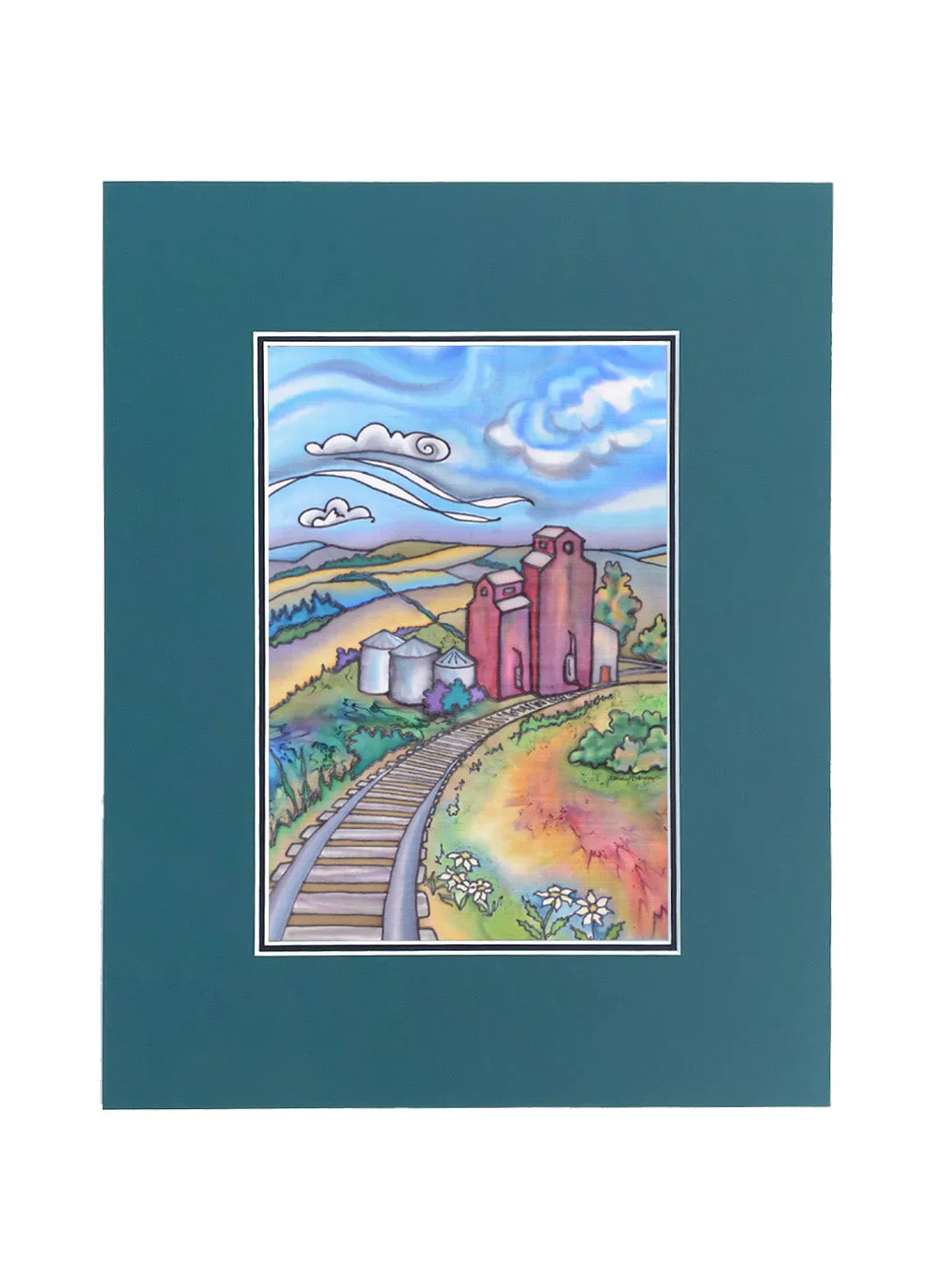 Grain Elevator Print II | 11"x14"