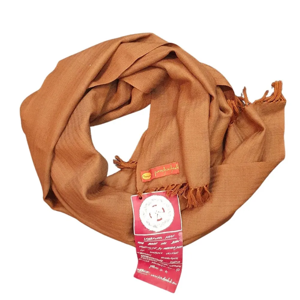Luxurious Handmade Panchachuli Lambswool Scarves