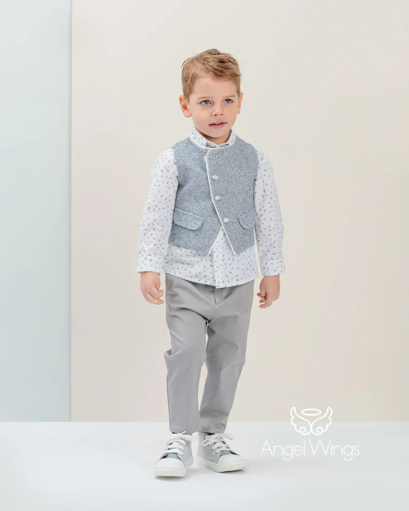 Hermes Angel Wings Baptismal Set