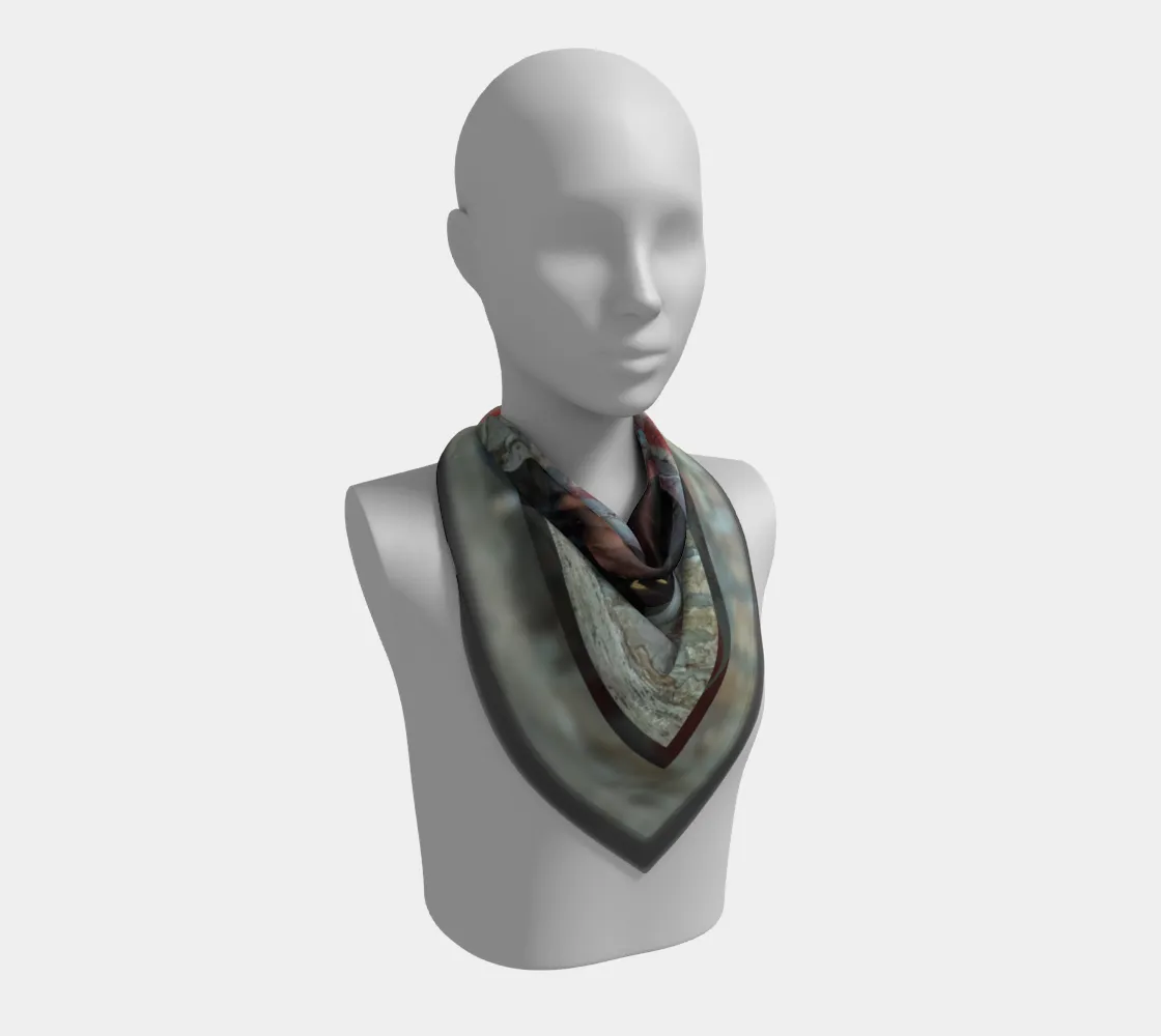 Horse in Red Barn by JVH Scarf