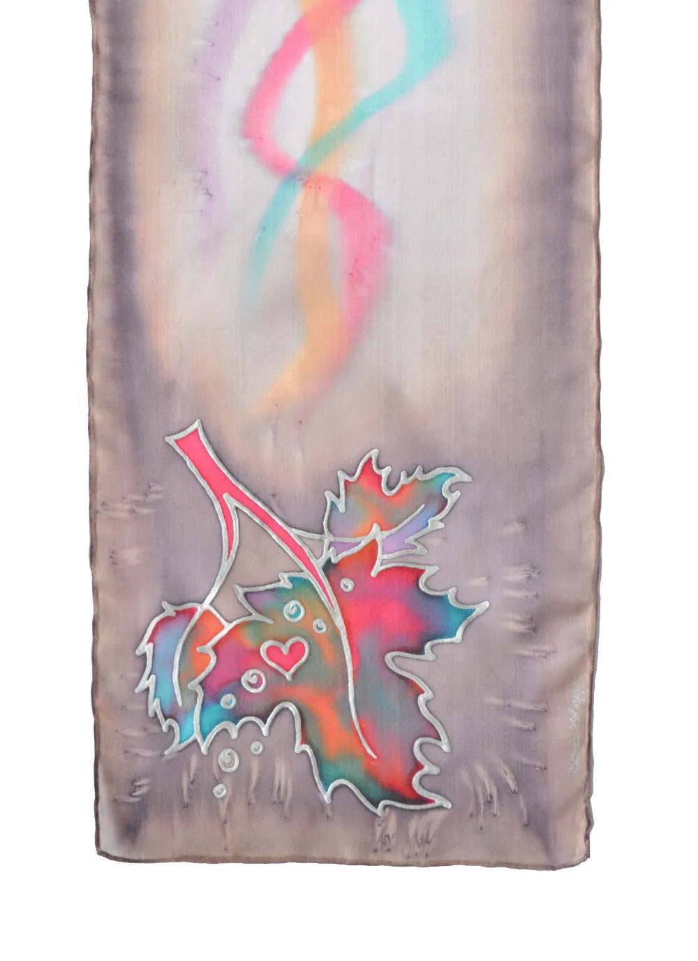 I Love Canada Special Edition Maple Leaf Scarf | 8" x 54"