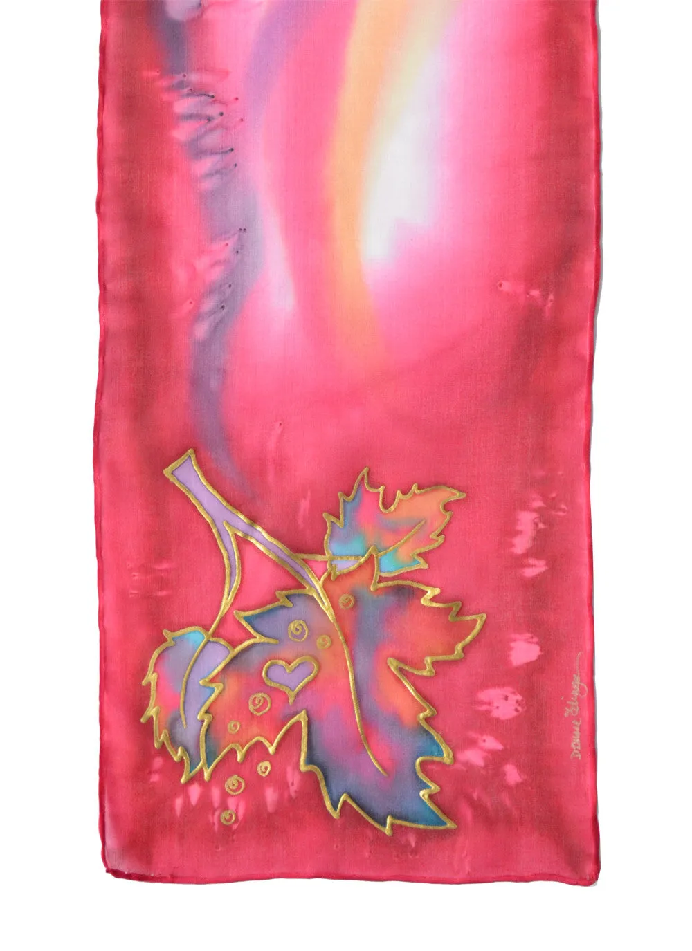 I Love Canada Special Edition Maple Leaf Scarf | 8" x 54"