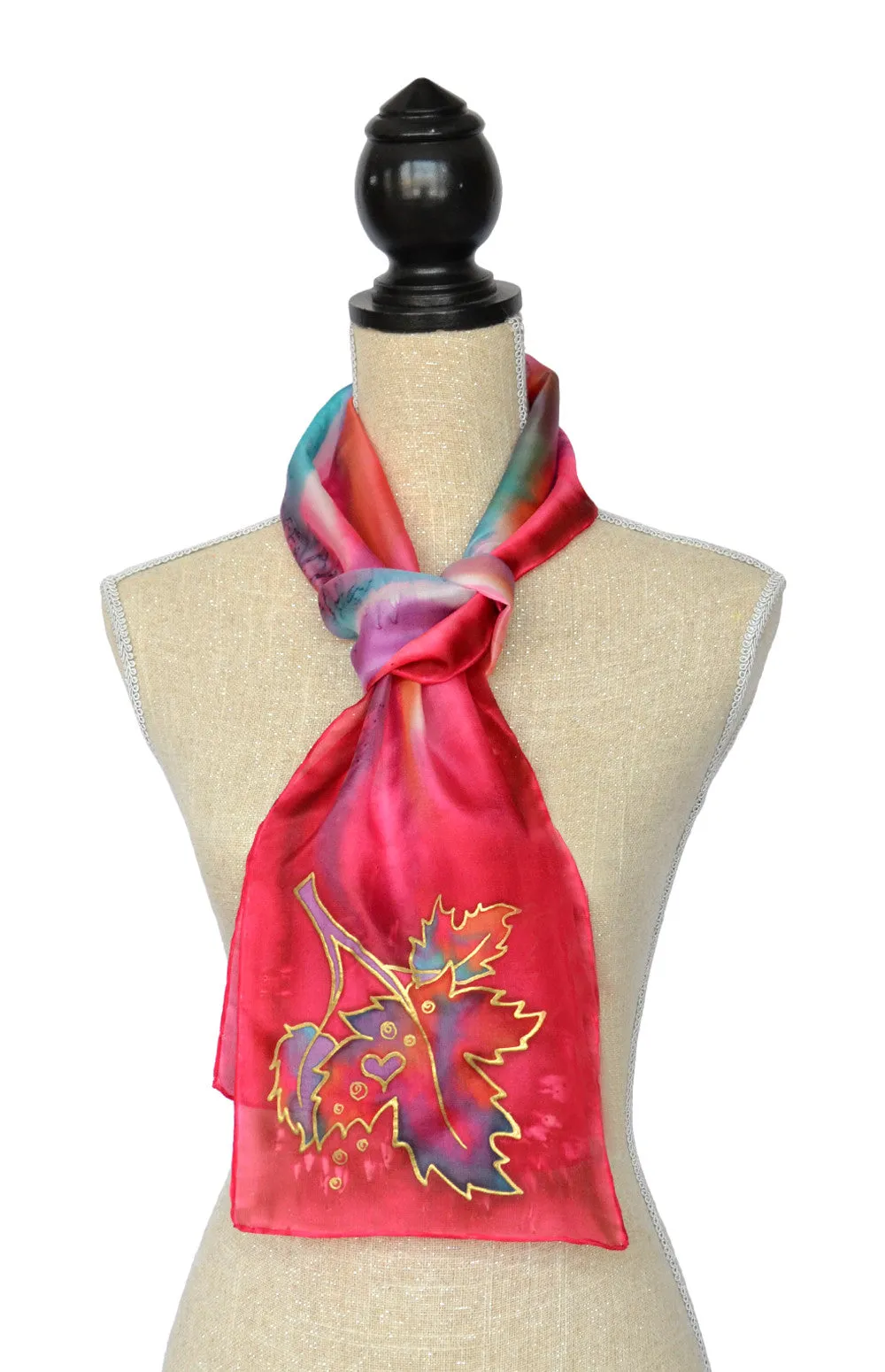 I Love Canada Special Edition Maple Leaf Scarf | 8" x 54"