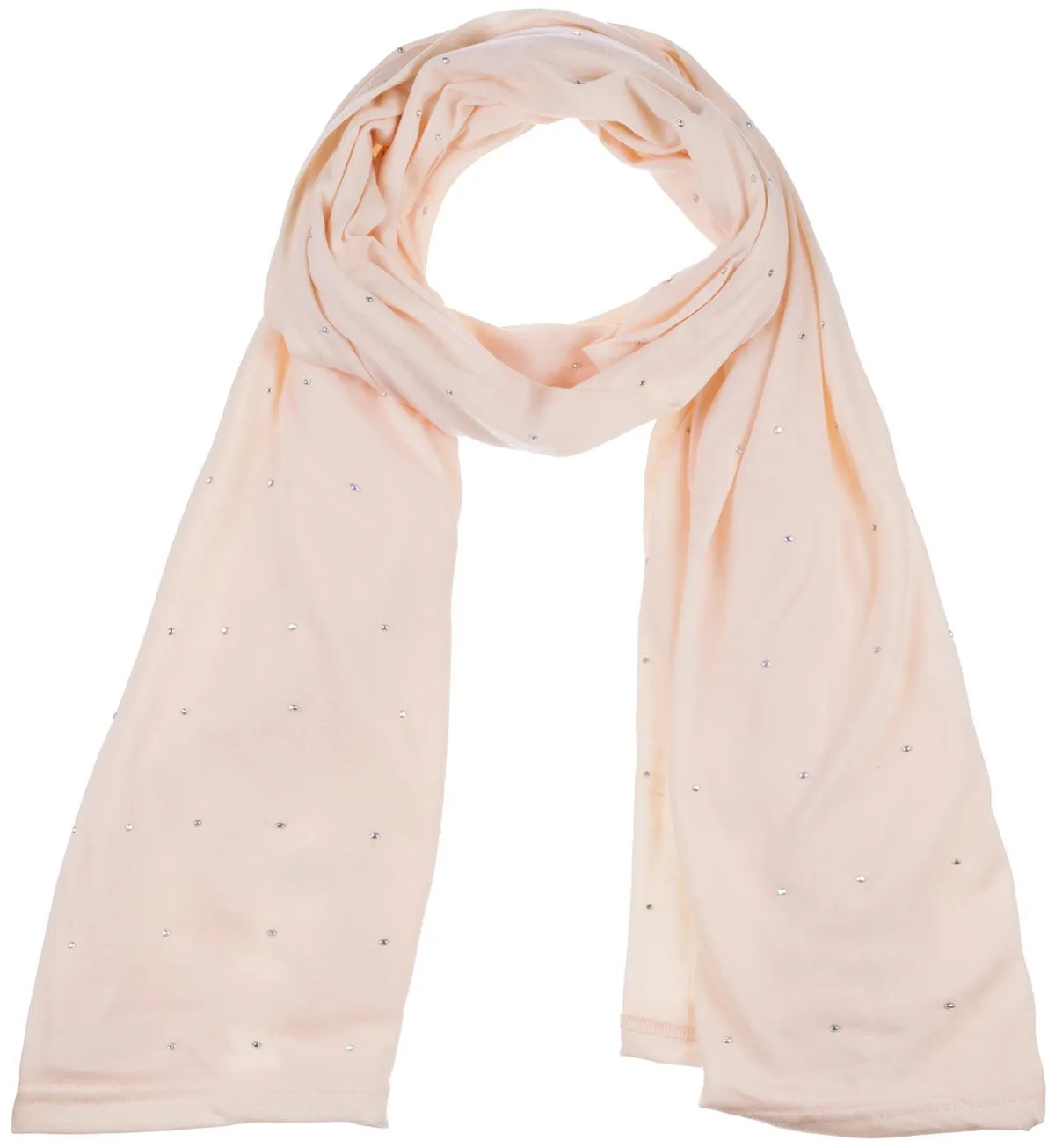 Jersey Scarves Fashion Rhinestones Scarf Shawls, Head Hijab Scarf M12