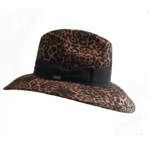 Leopard Print Fedora