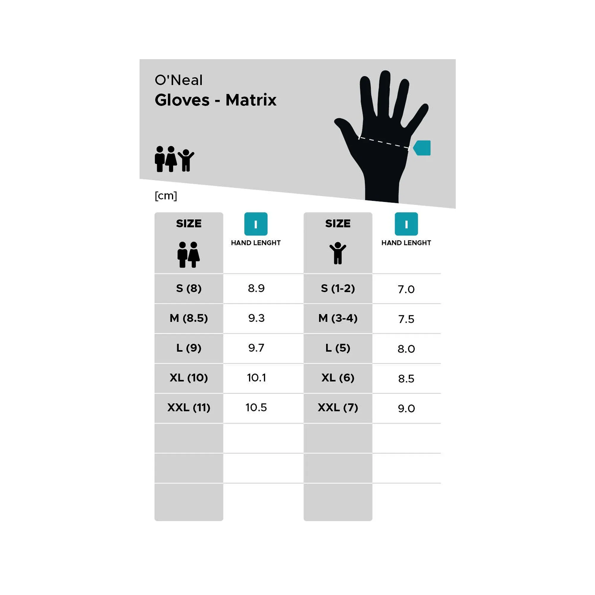 ONEAL Matrix Burnout Cycling & Motocross Motorcycle Gloves - 823707