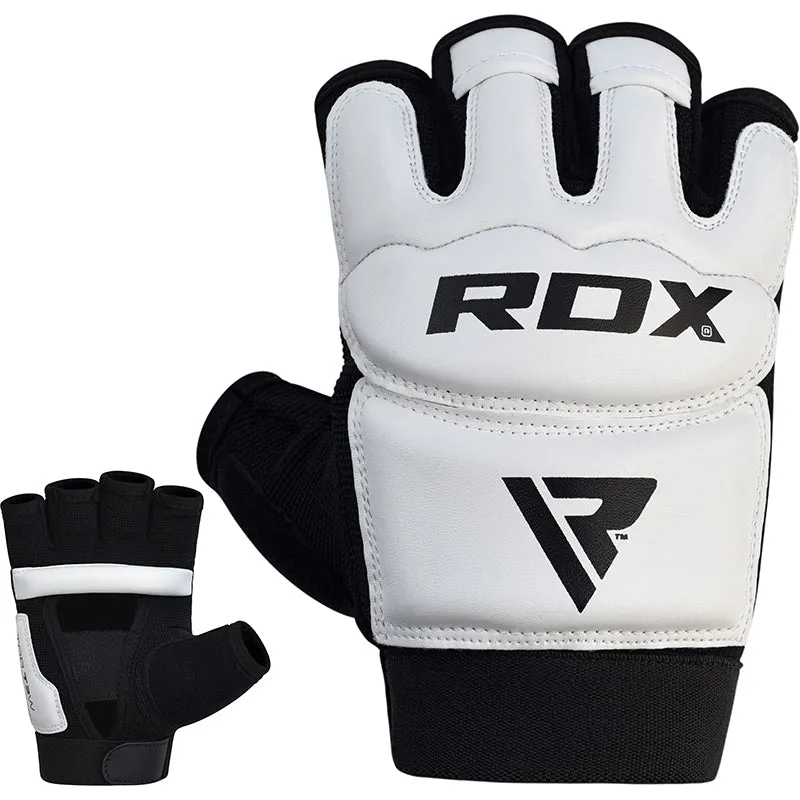 RDX T2 White Taekwondo Gloves