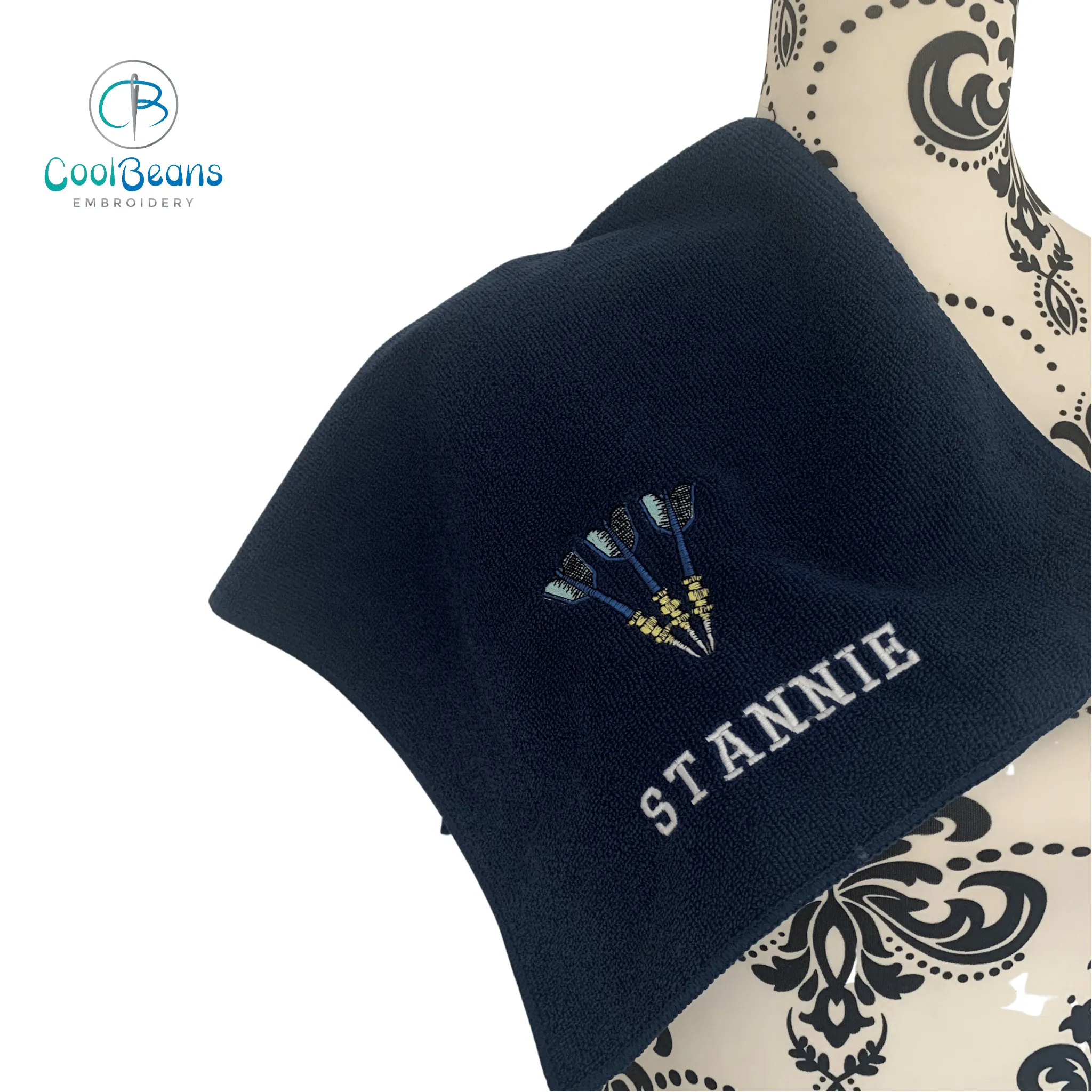 Sports - Darts Microfibre Towel - Personalised