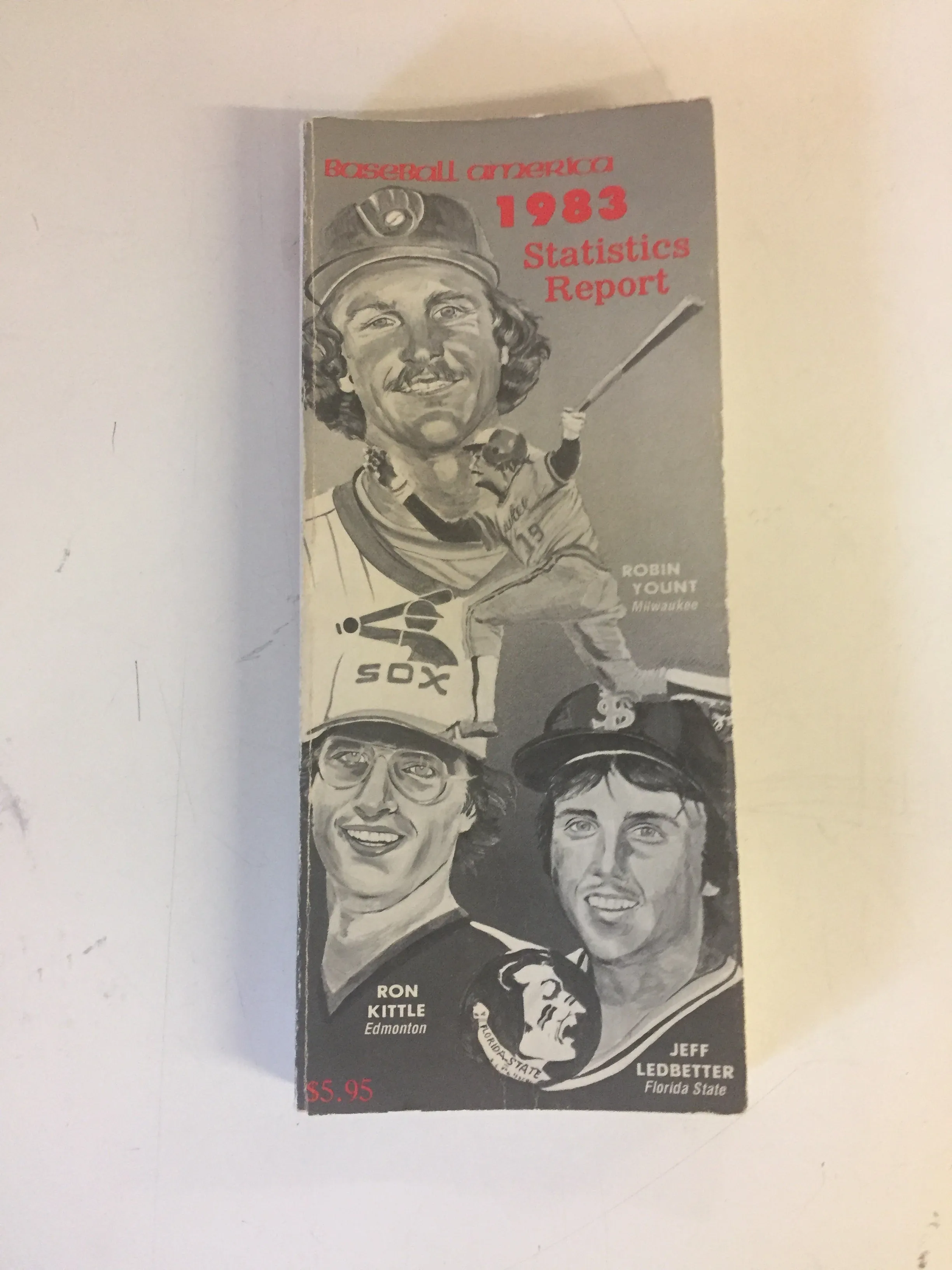 Vintage 1983 Baseball America Statistics Report MLB College Guide
